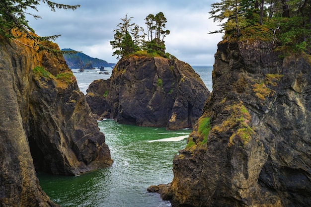 Foto samuel h. boardman estado corredor cênico em oregon eua