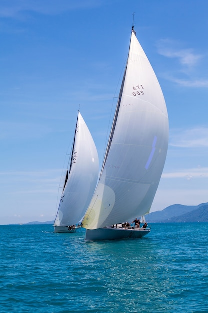 SAMUI REGATTA 2015 Event am Chaweng Strand.