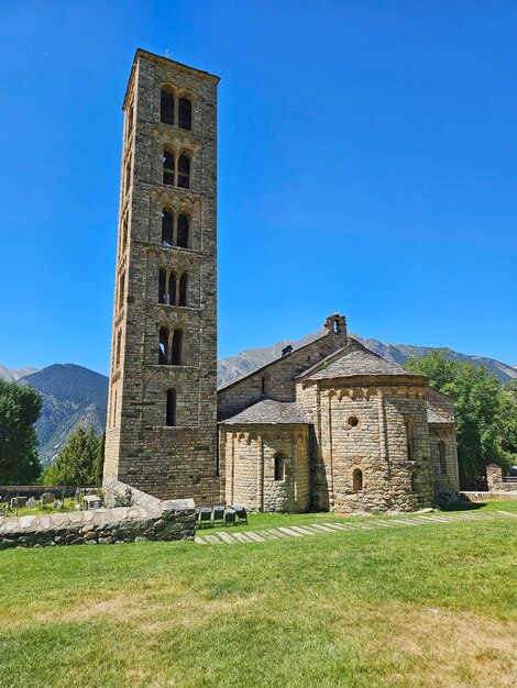 San Clemente de Tahull pertencente ao grupo arquitetônico de igrejas românicas de Vall de Boi