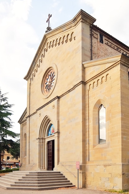 San Giustino Itália Fachada da igreja católica em San Giustino