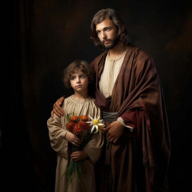 San José desposado esposo de la Santísima Virgen María religión biblia evangilia nuevo testamento Jesucristo niño Nazaret carpintero nacimiento de Cristo