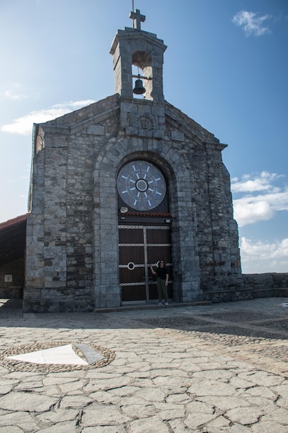 San Juan de Gaztelugatxe País Basco Hermitage de San Juan localizado no topo da ilha de Gaztelugache