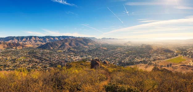 San Luis Obispo visto desde el Cerro Pico