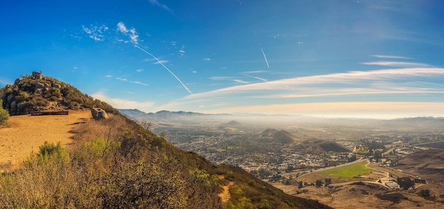 San Luis Obispo vom Cerro Peak aus gesehen