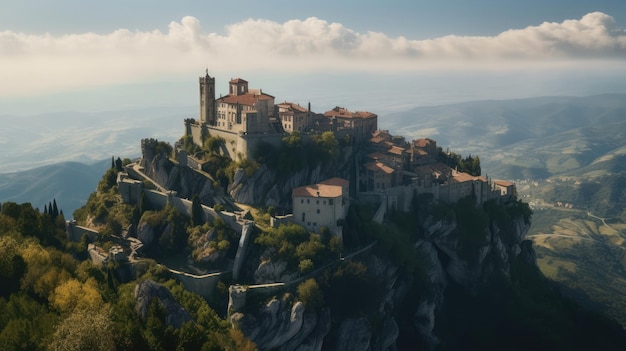 San Marino cidade obra de arte culturas antigas arquitetura religião e lugares famosos arte conceitual espacial