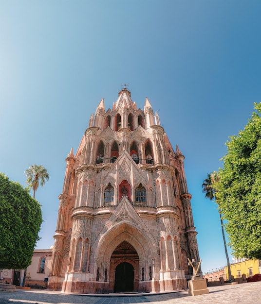 San Miguel de Allende, Catedral Landmark Parroquia De San Miguel Arcangel no centro histórico da cidade