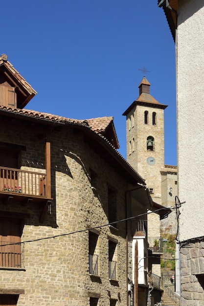 San Pedro Kirche von Biescas, Provinz Huesca, Aragon, Spanien