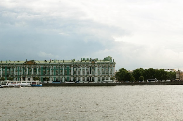 Foto san petersburgo rusia río neva