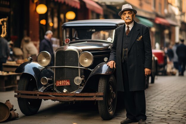 Foto san telmo parallelepipeden tango-geschichte generative ia