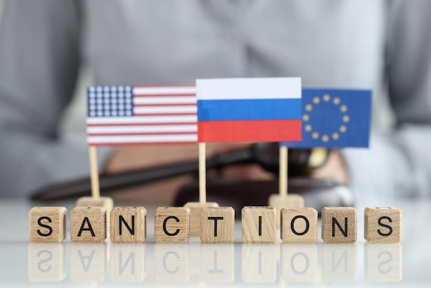 Sanciones económicas de los estados unidos de américa y la unión europea contra rusia durante la guerra