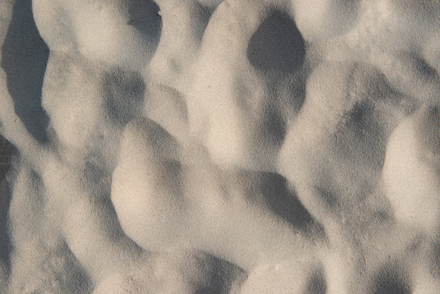 Sand am Strand als Hintergrund