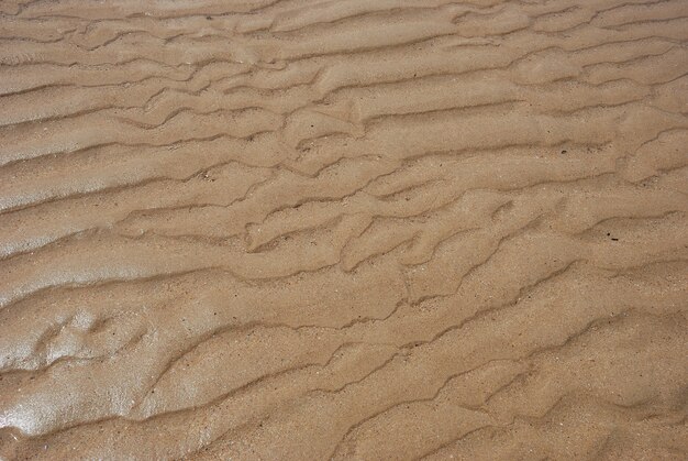 Sand mit Markierung