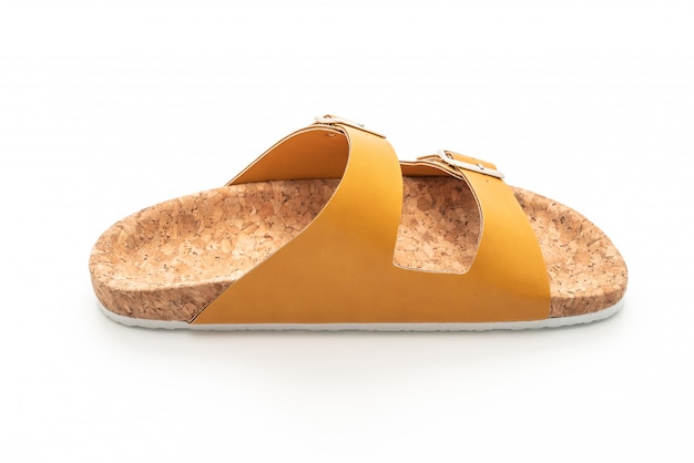 Sandalias de cuero de moda para hombre y mujer (unisex).