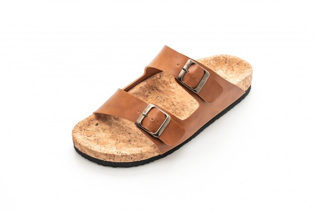 Sandalias de cuero de moda para hombre y mujer (unisex).