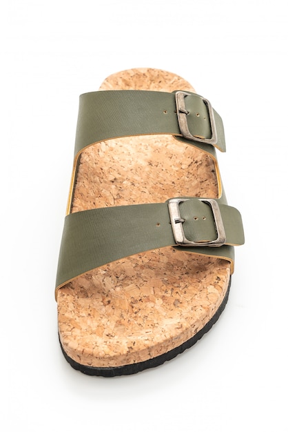 Sandalias de cuero de moda para hombre y mujer (unisex).