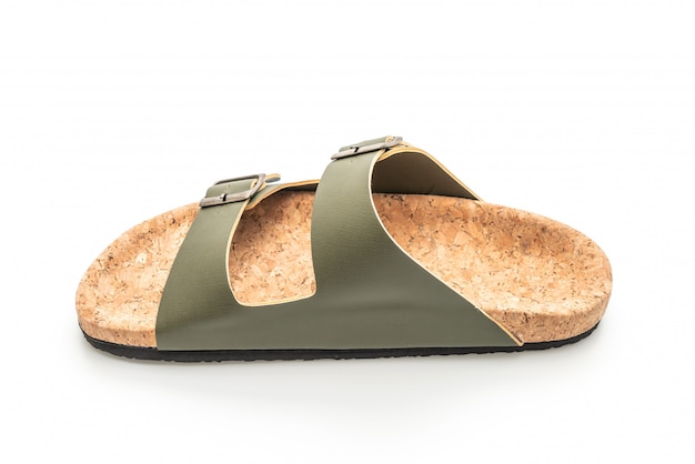 Sandalias de cuero de moda para hombre y mujer (unisex).