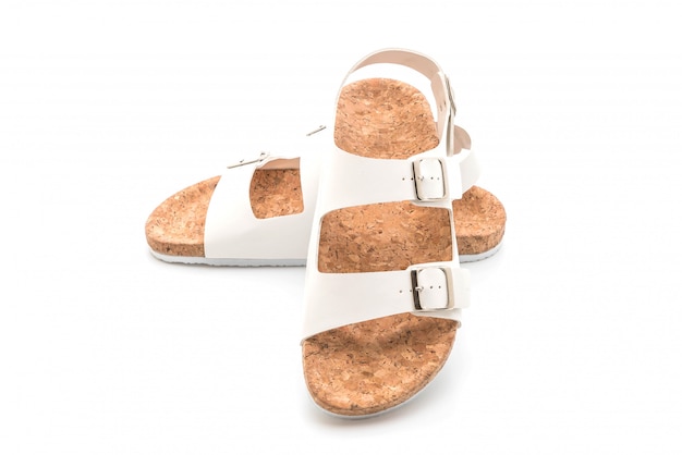 sandalias de cuero unisex