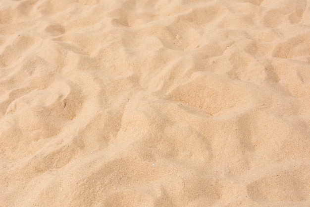 Sandbeschaffenheit auf dem Strand als Hintergrund