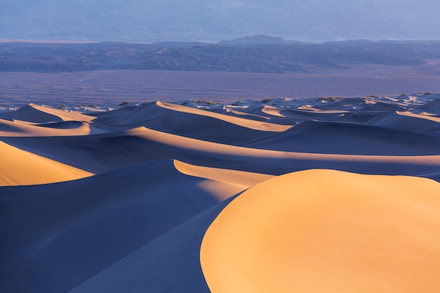 Sanddünen im Death Valley Nationalpark, Kalifornien, USA