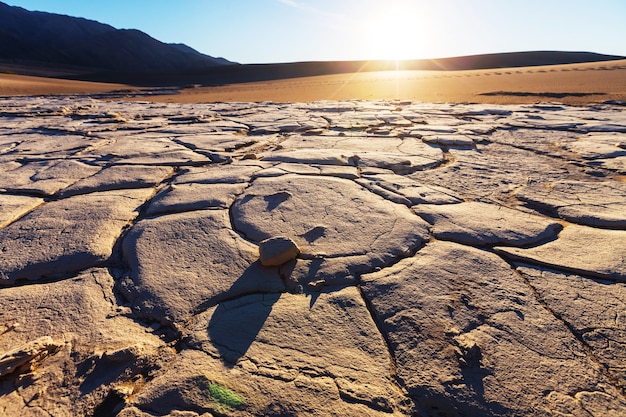 Sanddünen im Death Valley Nationalpark, Kalifornien, USA