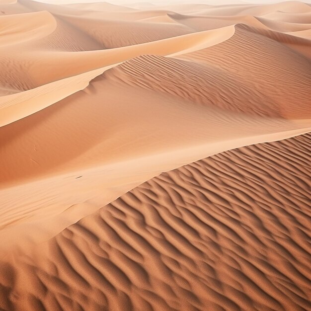 Sanddünen im Hintergrund der Wüste