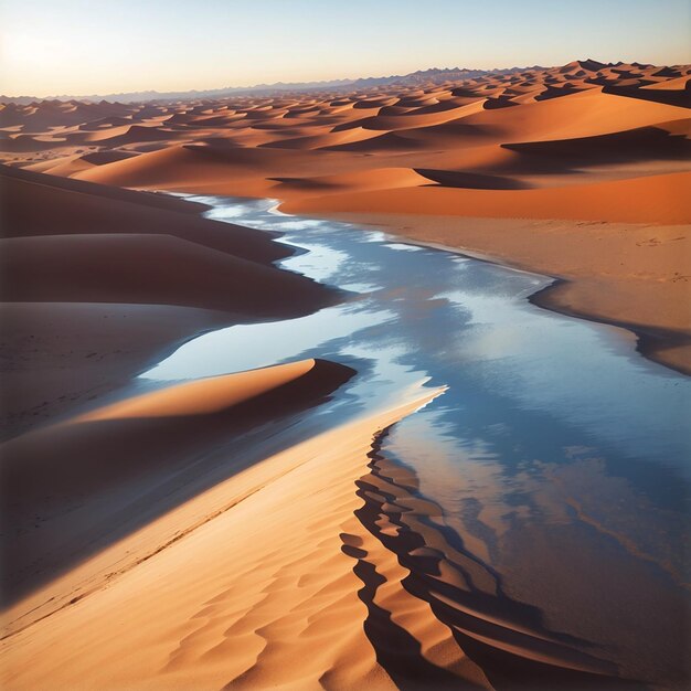 Sanddünen in der Sahara