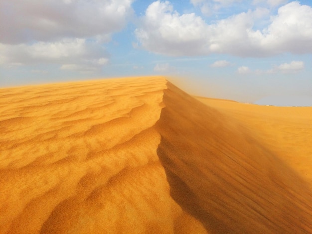 Sanddünen in der Wüste