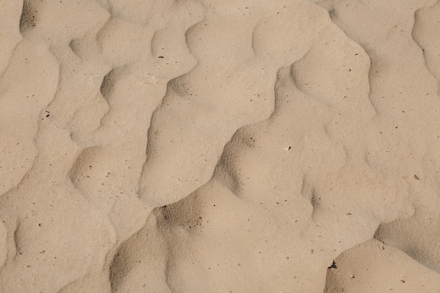 Sandnahaufnahme, Hintergrund, natürliche Textur, Abstraktion, Strand