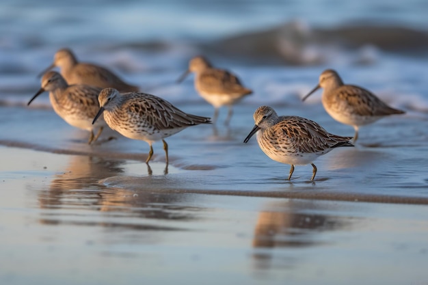 sandpipers_slender_bills_long_legs_probing_for_food_various_plumage_patterns_beach