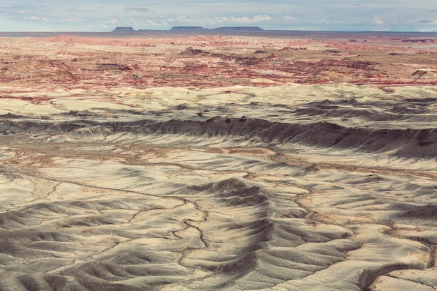 Sandsteinformationen in Utah, USA. Schöne ungewöhnliche Landschaften.