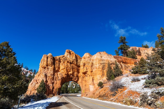 Sandsteinformationen in Utah, USA