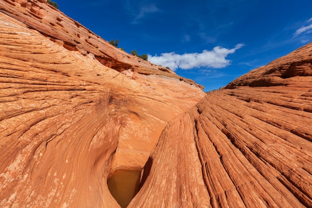 Sandsteinformationen in Utah, USA