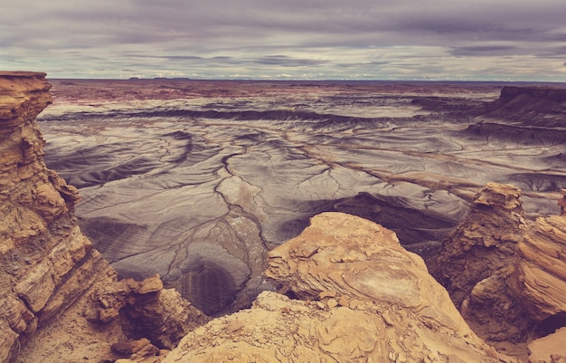 Sandsteinformationen in Utah, USA