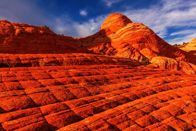 Sandsteinformationen in Utah, USA