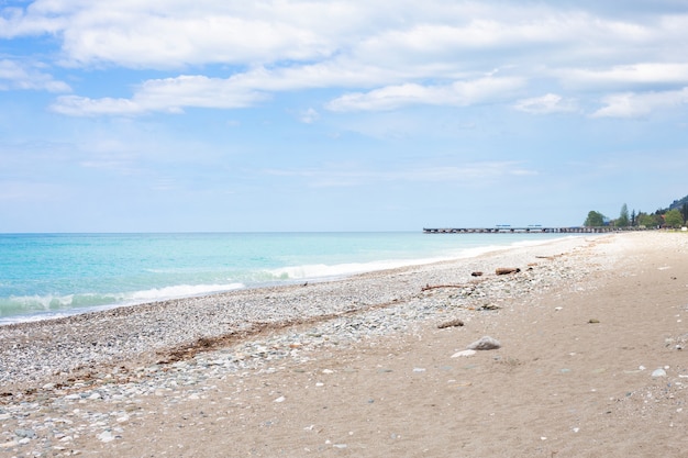 Sandstrand am Schwarzen Meer