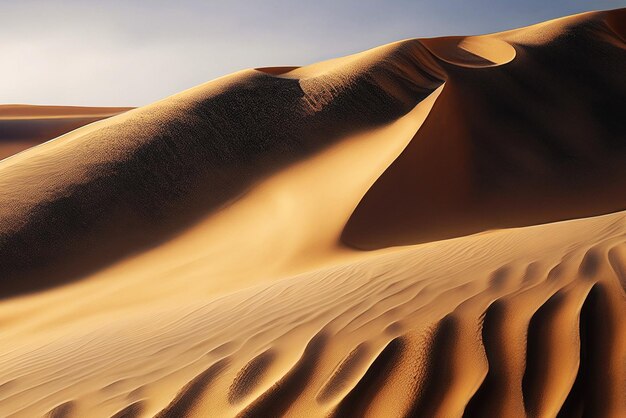 Sandtexturhintergrund mit einer Mischung aus Sanddünen