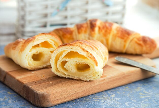 sándwich de croissant