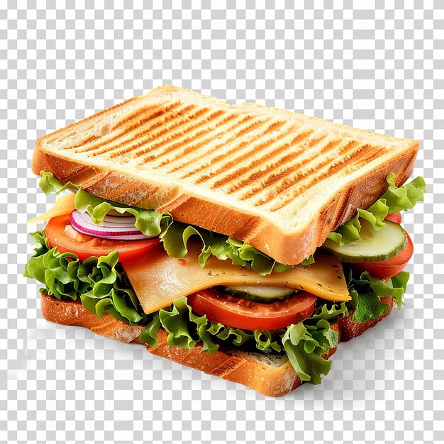 Sandwich isoliert auf durchsichtigem Hintergrund