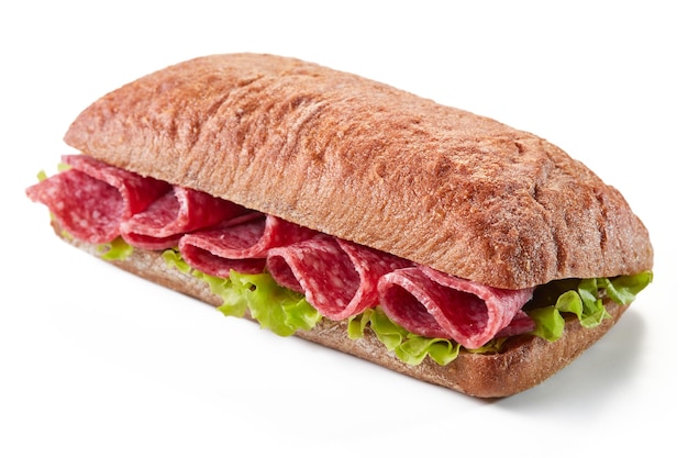 Sandwich con salami