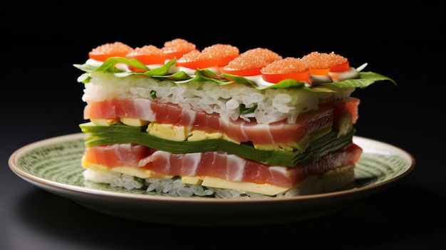 Sándwich de sushi Onigirazu Japón