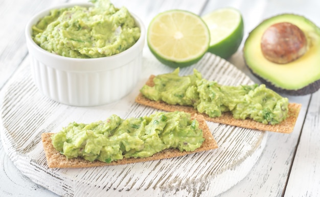 Sandwiches con guacamole