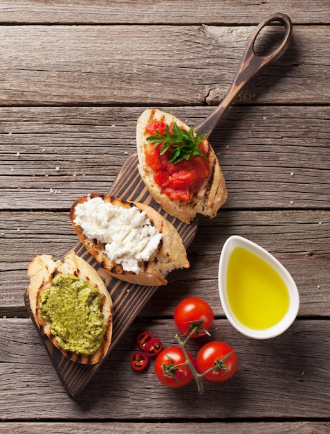 Sándwiches de tostadas