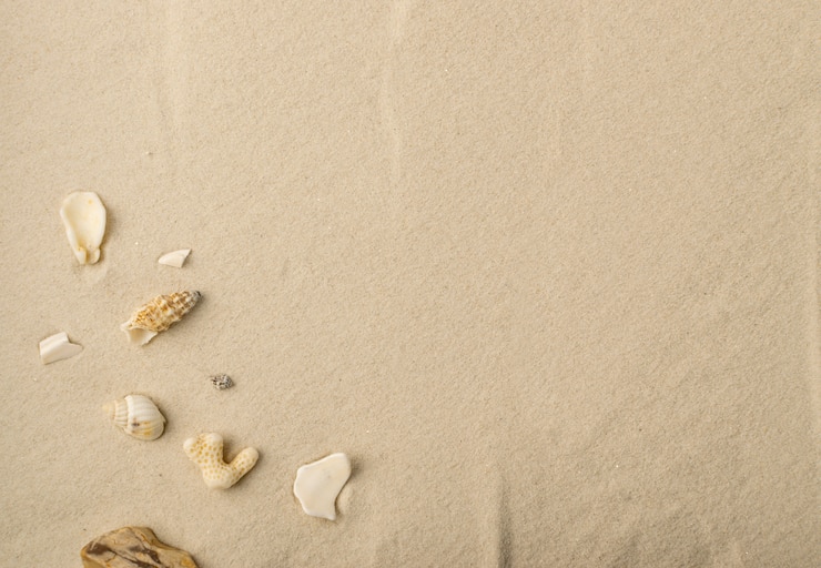 Foto sandy beach hintergrund