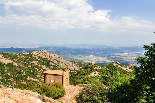 Sant Joan Kapelle in den Bergen von Montserrat Monastery, Katalonien, Barcelona