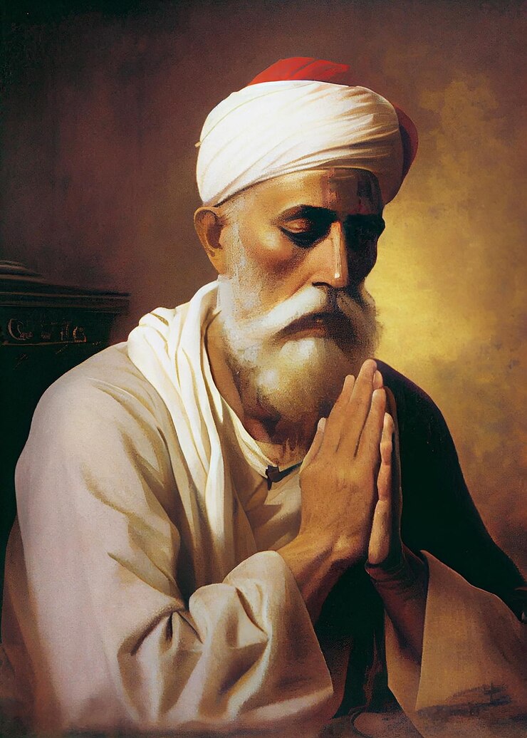 Foto sant kabir das jayanti sant kabir das, un famoso poeta y santo místico en la india ilustración de arte