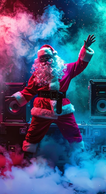 Santa Beat Drop Noche del Club de Navidad con un toque