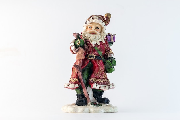 Santa Claus Figur isoliert