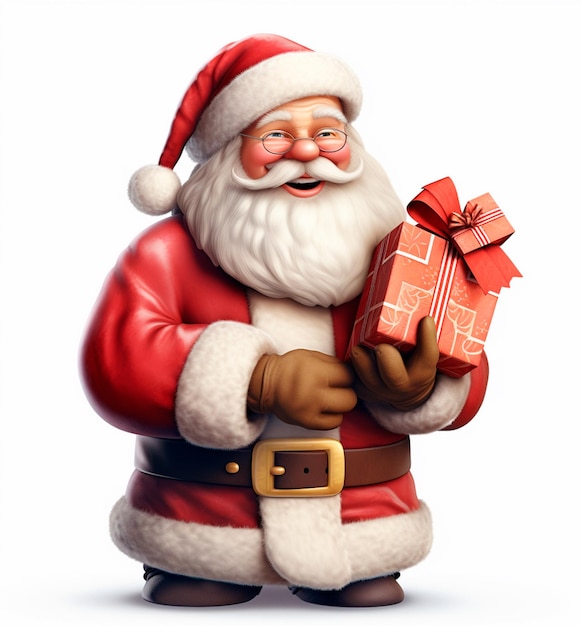 santa claus con regalos