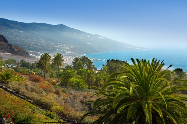 Santa cruz de la palma, en, atlántico, canarias