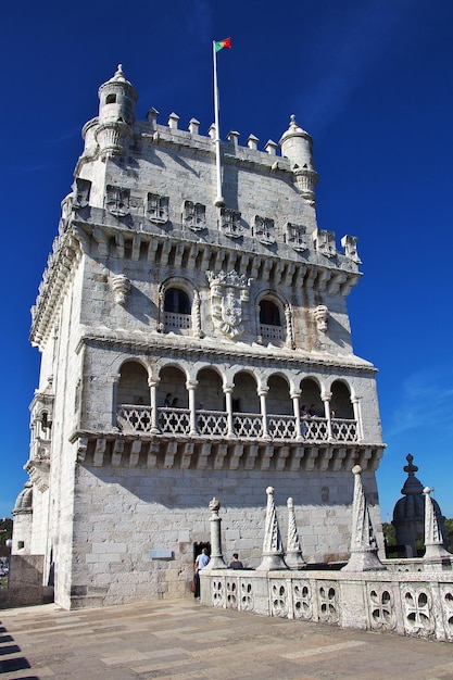 Santa Maria de Belem Der Turm von Belem Portugal